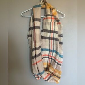 Plaid Multicolor Scarf